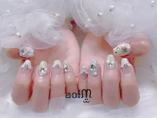 ネイル 葵うさぎ AIのネイルデザイン