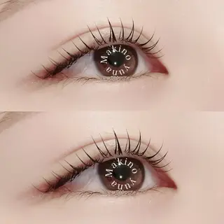 マツエク・マツパ EYE405河原町店所属・牧野 由奈のマツエク・マツパデザイン