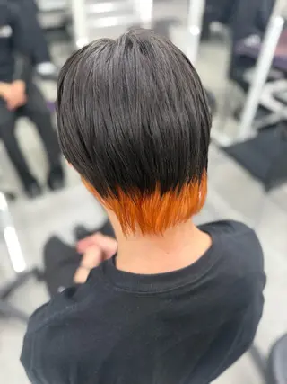 カラー メンズ 🩰フレンチガーリー ヘア🩰🍨AYAのヘアスタイル