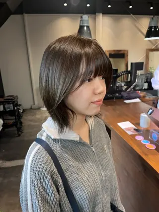 ショート anri/野田/ ボブカットのヘアスタイル