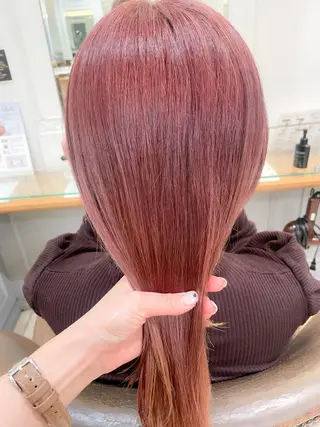 セミロング カラー ✨カラー支持No.1 🧸ワキ カナコ🧸のヘアスタイル
