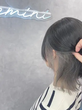 カラー Gemini代表 Maedaのヘアスタイル
