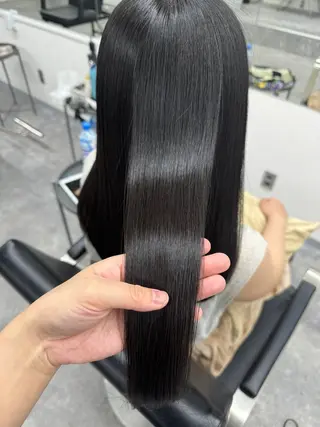 ロング 髪質改善メニュー 長井 美佐子のヘアスタイル