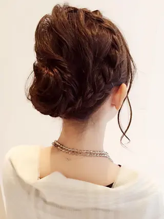 ヘアアレンジ 田中 奈布のヘアスタイル