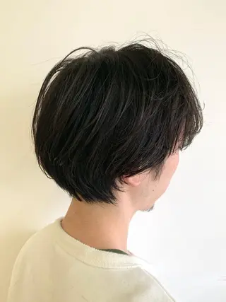 ショート メンズ 🌿似合わせ透明感 カラー松本朋幸🌿のヘアスタイル