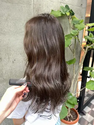 ロング 🫧ハイライトカラー 🫧 𝓜𝓘𝓤のヘアスタイル