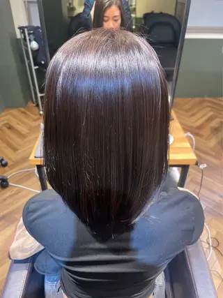 ミディアム ✨️髪質改善 アイノアのヘアスタイル