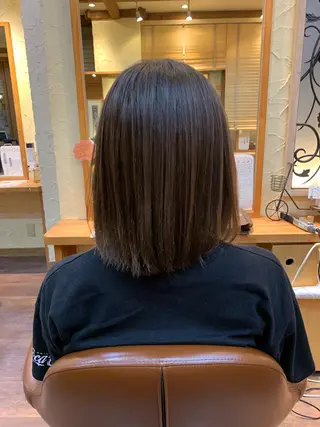 ミディアム カラー mizuho .のヘアスタイル