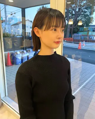 ショート 武田 清久のヘアスタイル