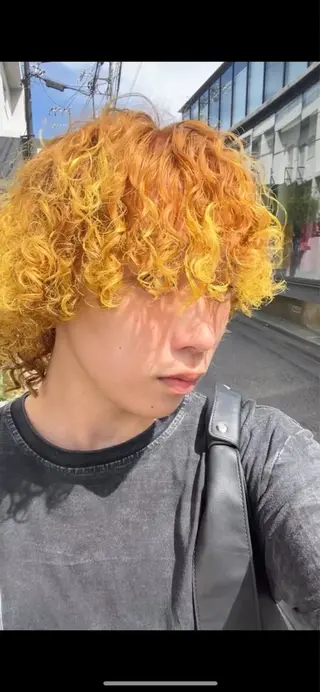 パーマ メンズ 👑HOURYU/ 縮毛矯正/パーマ👑のヘアスタイル