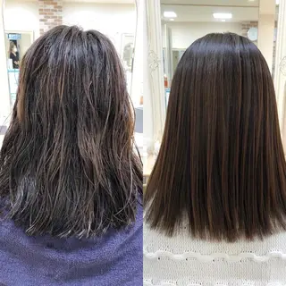 セミロング 丸みショートボブ/ タッセルボブ 吉野のヘアスタイル