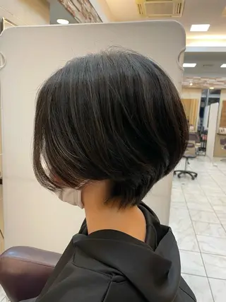 ショート 新籾 尚哉のヘアスタイル
