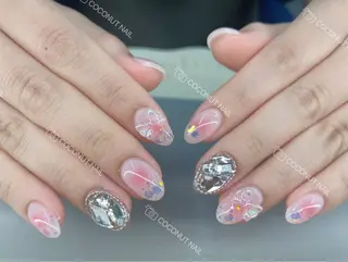 ネイル 神田 ココナッツのネイルデザイン
