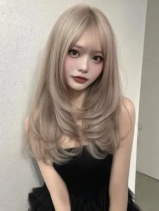 セミロング 七田 英亮のヘアスタイル