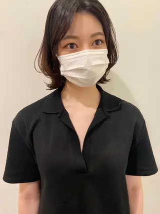 ショート merc.🌿💚 八幡真衣のヘアスタイル