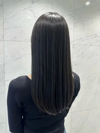 セミロング カラー 古田 昂也のヘアスタイル