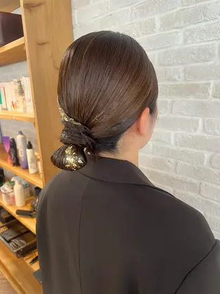 セミロング ヘアアレンジ Topstylist YUKIのヘアスタイル