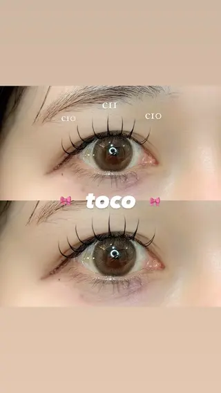 マツエク・マツパ toco momokaのマツエク・マツパデザイン