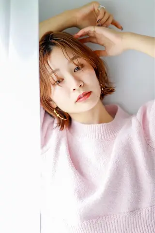 ミディアム 髪質改善/韓国/ ヘアセット/夏美のヘアスタイル
