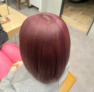 カラー ユイナ 🕊NaVI ベージュ/透明感のヘアスタイル