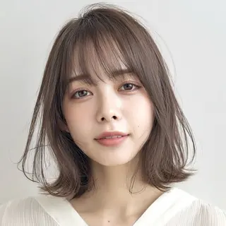 ショート カラー 赤み消しカラー/縮毛 /顔まわり/ジョウのヘアスタイル