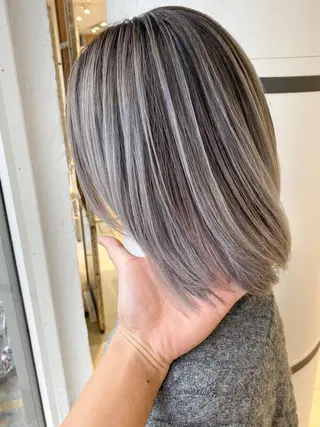 セミロング カラー welring hair salonのヘアスタイル