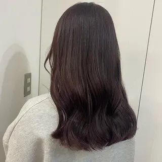 セミロング カラー 🪭risa 暖色/レイヤー🪭のヘアスタイル