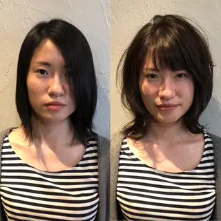 ショート 髪質改善縮毛矯正 専門店のヘアスタイル