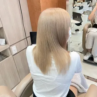 ミディアム カラー THINK SHOP KANTAのヘアスタイル