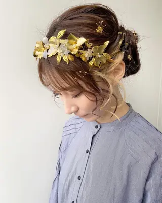 ヘアアレンジ 桑原 菜摘のヘアスタイル
