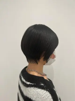 ショート 暖色🎀ゆるふわ☁️ MOERI 🍒のヘアスタイル