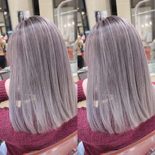 ミディアム Y Uのヘアスタイル