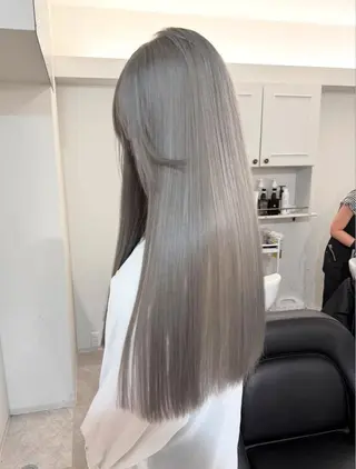 ロング SEINA️️/烏丸 ブリーチ/ハイトーンのヘアスタイル