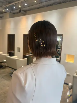 ショート 鈴木 奈波のヘアスタイル