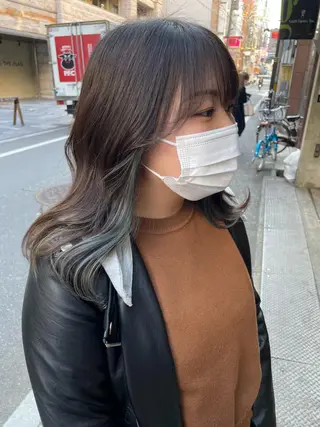 ミディアム カラー HairMake 3 🐬NANAMIのヘアスタイル
