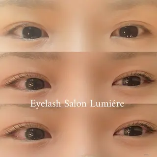 マツエク・マツパ Lumiére SAKURAのマツエク・マツパデザイン