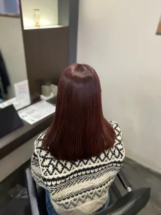 カラー 瀬田/透明感カラー/ トレンドヘア/林遼河のヘアスタイル