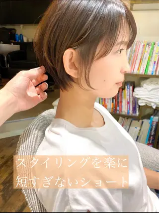 ショート ヒラヤマ ユウスケのヘアスタイル