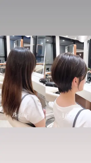 ショート 田中航平/渋谷ボブ/ レイヤーボブのヘアスタイル