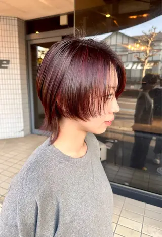 ショート タカツド ユウキのヘアスタイル