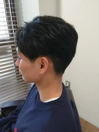 メンズ ハイライト⭐️上野 高広のヘアスタイル
