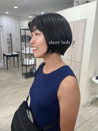 ショート カラー 初めてのショート お任せください✂️のヘアスタイル