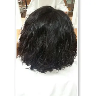 ショート パーマ FORME野口 晴香のヘアスタイル