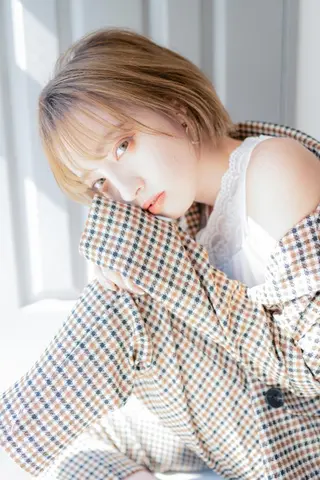 ミディアム ブリーチ毛でもできる 髪質改善縮毛MIHOのヘアスタイル