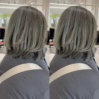 ミディアム sara中谷 哲のヘアスタイル