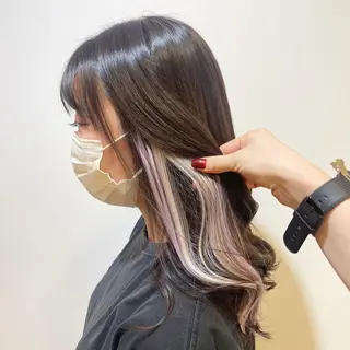 ロング カラー レイヤー/エクステ /優衣のヘアスタイル