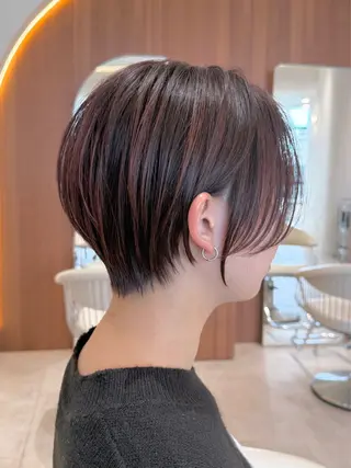 ショート カラー 田中航平/渋谷ボブ/ レイヤーボブのヘアスタイル