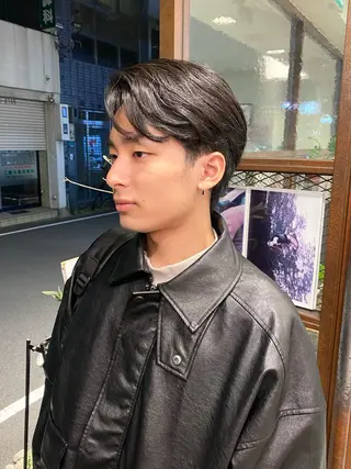 ショート ウチダ ユウヤのヘアスタイル