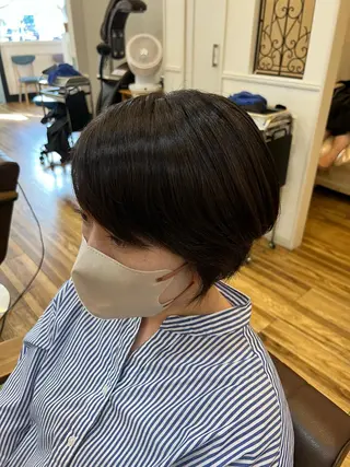 ミディアム カラー 🐰ハイトーンカラー 畠山 渡🐰のヘアスタイル