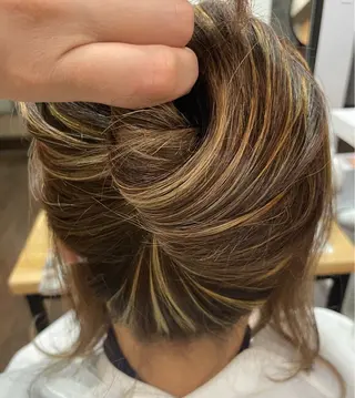 セミロング カラー ⌇🌹透明感カラー 🌹ᴍᴇɢᴜᴍɪ ⌇のヘアスタイル